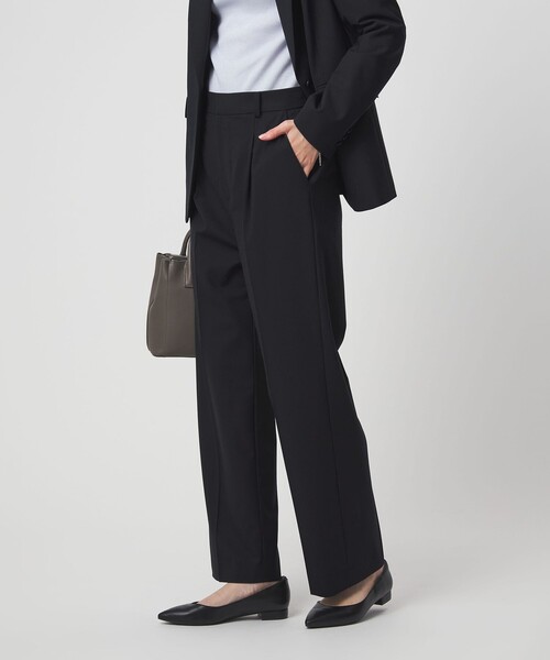 size SHORT/TALLあり］カチリラ ストレート パンツ ウォッシャブル