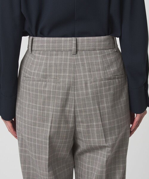 green label relaxing（グリーンレーベルリラクシング）の「［size SHORT/TALLあり］カチリラ ストレート パンツ ウォッシャブル ストレッチ（スラックス・レディース・ベージュ/ネイビー/その他1・SHORT/36/38/40/TALL）」の16枚目の写真