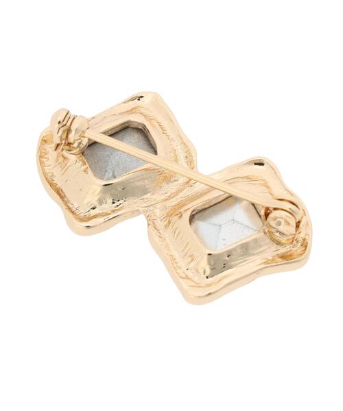 Te chichi（テチチ）の「ビジューブローチセット（ネックレス・レディース・ゴールド・F）」の4枚目の写真