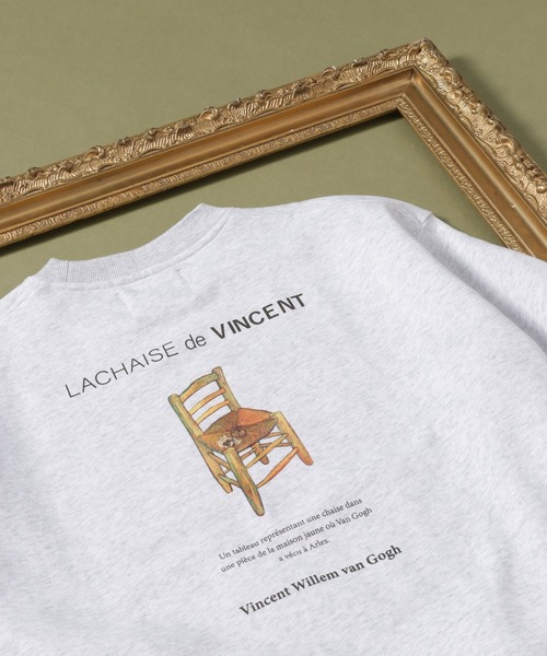 GLOBAL WORK（グローバルワーク）の「ATELIER GLOBAL WORK/スウェットプルオーバー/636508（スウェット・メンズ・ブラック系その他/オフホワイト/ブラック/グレー系その他5・SMALL/LARGE/MEDIUM）」の12枚目の写真