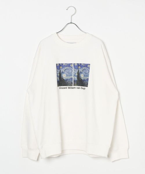 GLOBAL WORK（グローバルワーク）の「ATELIER GLOBAL WORK/スウェットプルオーバー/636508（スウェット・メンズ・ブラック系その他/オフホワイト/ブラック/グレー系その他5・SMALL/LARGE/MEDIUM）」の13枚目の写真