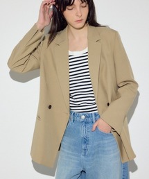 AZUL by moussy | ダブルテーラードジャケット(テーラードジャケット)