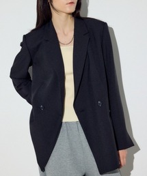 【セットアップ対応】ダブルテーラードジャケット 春服 秋服【身長/骨格別着用画像あり】