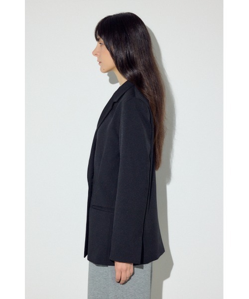 AZUL by moussy（アズールバイマウジー）の「ダブルテーラードジャケット（テーラードジャケット・レディース・杢グレー/ブラック/ベージュ・SMALL/MEDIUM）」の9枚目の写真