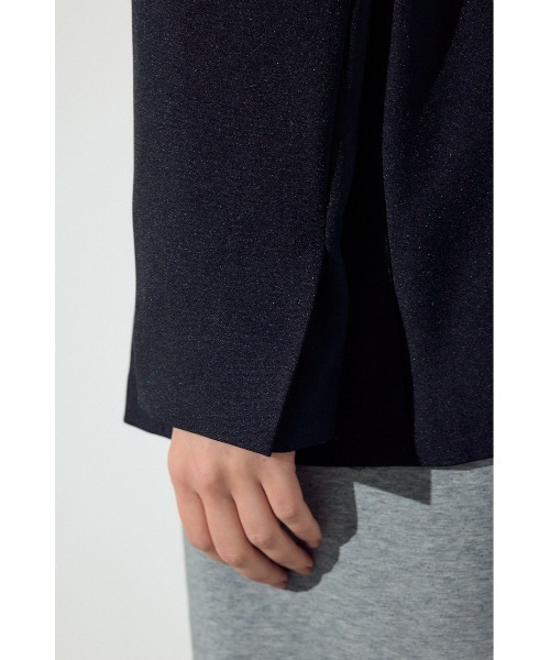 AZUL by moussy（アズールバイマウジー）の「ダブルテーラードジャケット（テーラードジャケット・レディース・杢グレー/ブラック/ベージュ・SMALL/MEDIUM）」の15枚目の写真