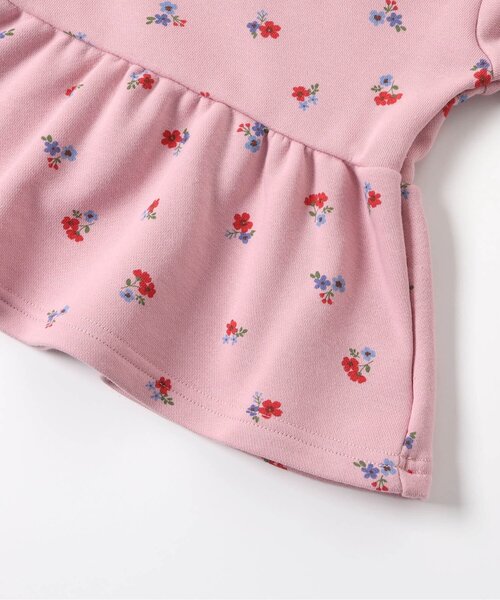 apres les cours（アプレレクール）の「【WEB限定】肩リボンペプラムトレーナー_ジュニア対応（スウェット・キッズ・ピンク/レッド/アイボリー/ブルー/グレー・90/130/140/80/110/100/120）」の11枚目の写真