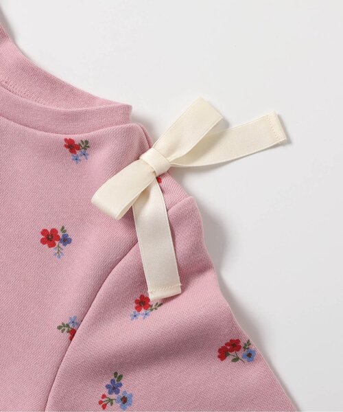 apres les cours（アプレレクール）の「【WEB限定】肩リボンペプラムトレーナー_ジュニア対応（スウェット・キッズ・ピンク/レッド/アイボリー/ブルー/グレー・90/130/140/80/110/100/120）」の19枚目の写真