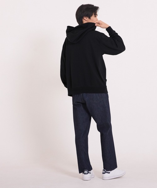 coca（coca）（コカ）の「ポリエステル裏毛ベーシックプルパーカー |ユニセックス（パーカー・メンズ・ブラック/ライトグレー/グリーン/オートミール・L/M/XL/S）」の7枚目の写真