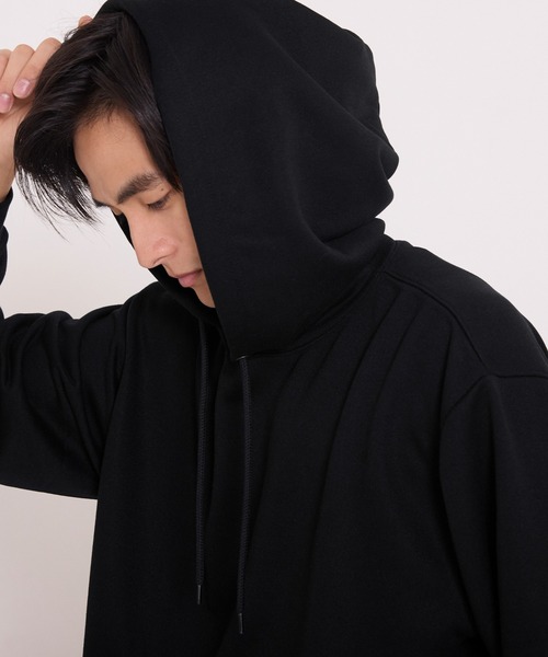 coca（coca）（コカ）の「ポリエステル裏毛ベーシックプルパーカー |ユニセックス（パーカー・メンズ・ブラック/ライトグレー/グリーン/オートミール・L/M/XL/S）」の9枚目の写真