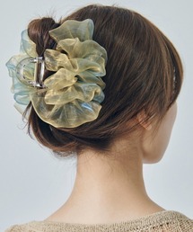 SETUP7（セットアップセブン）の「【GOLDY】オーロラシアーボリューム クリップ バンス 6260204（バレッタ/ヘアクリップ）」