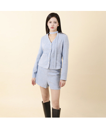 CATTLINE（カトリン）の「(セット) Vネックストラップジャケットパンツ（テーラードジャケット）」