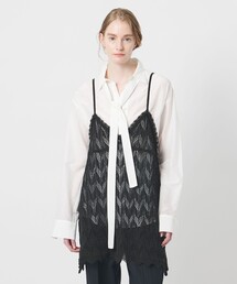 AEWEN MATOPH | <AEWEN MATOPH>ニットレースキャミソールワンピース(ワンピース)