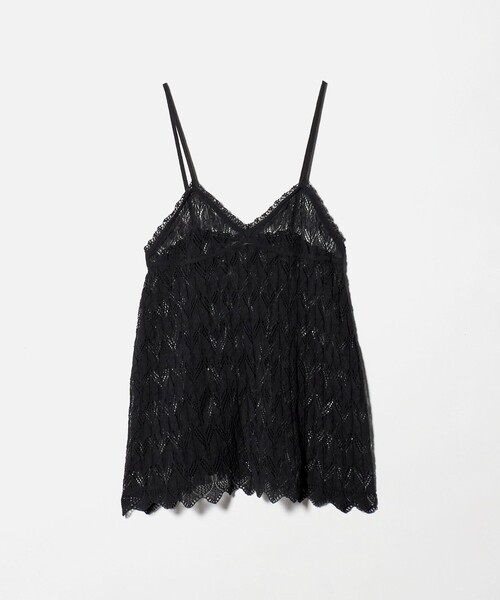 AEWEN MATOPH(イウエン マトフ)の「<AEWEN MATOPH>ニットレースキャミソールワンピース(ワンピース・レディース・ブラック/オフホワイト・FREE)」の17枚目の写真