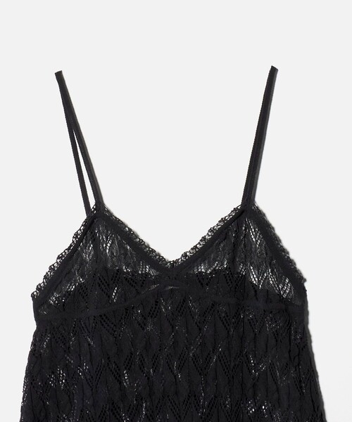 AEWEN MATOPH(イウエン マトフ)の「<AEWEN MATOPH>ニットレースキャミソールワンピース(ワンピース・レディース・ブラック/オフホワイト・FREE)」の19枚目の写真