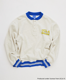 UCLA（ユーシーエルエー）の「UCLA×relume ヴィンテージ加工スウェット/ハーフジップ・ヘンリー・クルー（スウェット）」