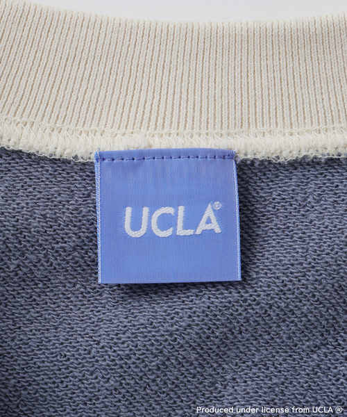 UCLA（ユーシーエルエー）の「UCLA×relume ヴィンテージ加工スウェット/ハーフジップ・ヘンリー・クルー（スウェット・メンズ・チャコールグレー/ライトグレー/ブラック/ネイビー・MEDIUM/LARGE）」の20枚目の写真