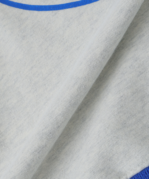 UCLA（ユーシーエルエー）の「UCLA×relume ヴィンテージ加工スウェット/ハーフジップ・ヘンリー・クルー（スウェット・メンズ・チャコールグレー/ライトグレー/ブラック/ネイビー・MEDIUM/LARGE）」の6枚目の写真