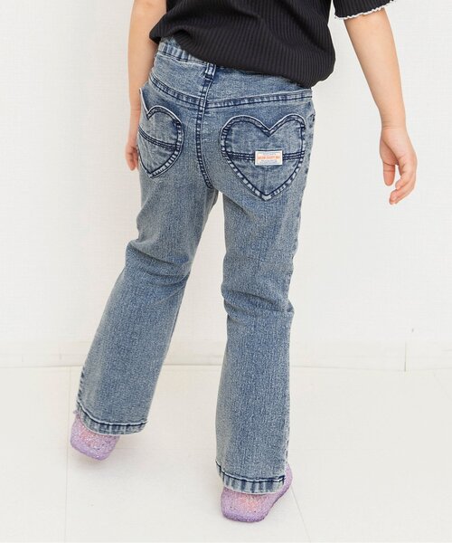 BREEZE(브리즈)의 「플레어 에브리 팬츠_주니어 대응(그 외 팬츠)」｜삭스 블루