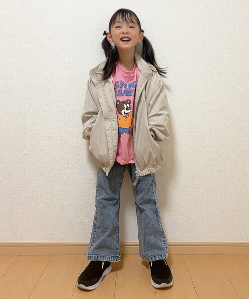 BREEZE(ブリーズ)の「フレアエブリパンツ(その他パンツ・キッズ・サックスブルー/アイボリー/ブルー/ラベンダー/ブラウン・80/140/110/130/100/120/90)」の14枚目の写真