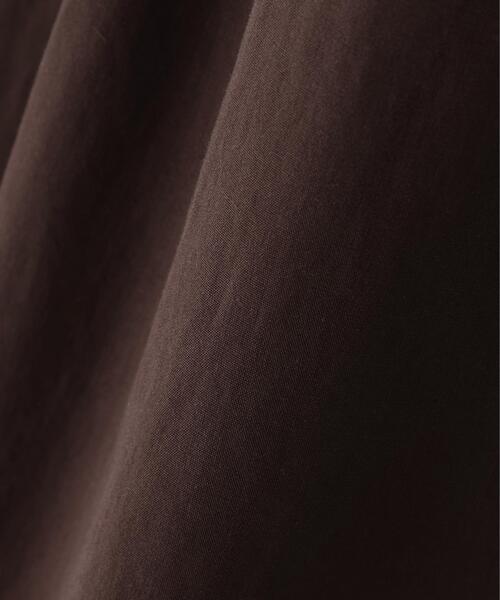MHL.(エムエイチエル)の「COTTON CUPRA PLAINWEAVE SKIRT(スカート・レディース・グリーン系その他7/ブラウン系その他2・0/3/2/1)」の20枚目の写真