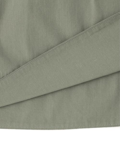MHL.(エムエイチエル)の「COTTON CUPRA PLAINWEAVE SKIRT(スカート・レディース・グリーン系その他7/ブラウン系その他2・0/3/2/1)」の14枚目の写真