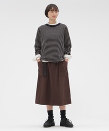 MHL. | COTTON CUPRA PLAINWEAVE SKIRT(スカート)