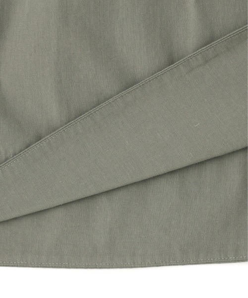 MHL.(エムエイチエル)の「COTTON CUPRA PLAINWEAVE SKIRT(スカート・レディース・グリーン系その他7/ブラウン系その他2・0/3/2/1)」の14枚目の写真