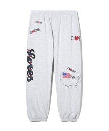 LORES（ロアス）の「America Sweatpants - Melange Grey（スウェットパンツ）」