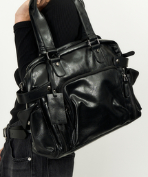 DWSE（ディーダブリューエスイー）の「マルチポケットレザートートバッグ（トートバッグ）」