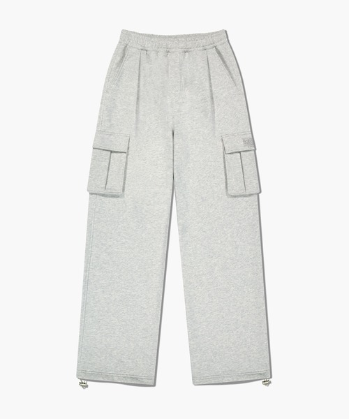 MARITHE + FRANCOIS GIRBAUD(マリテフランソワジルボー)の「CLASSIC LOGO ONE TUCK CARGO SWEAT PANTS(スウェットパンツ・レディース・ブラック/ヘザーグレー・X-LARGE/LARGE/MEDIUM/SMALL)」の16枚目の写真