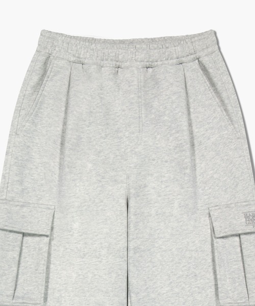 MARITHE + FRANCOIS GIRBAUD(マリテフランソワジルボー)の「CLASSIC LOGO ONE TUCK CARGO SWEAT PANTS(スウェットパンツ・レディース・ブラック/ヘザーグレー・X-LARGE/LARGE/MEDIUM/SMALL)」の18枚目の写真
