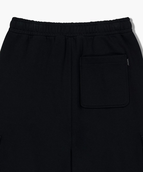 MARITHE + FRANCOIS GIRBAUD(マリテフランソワジルボー)の「CLASSIC LOGO ONE TUCK CARGO SWEAT PANTS(スウェットパンツ・レディース・ブラック/ヘザーグレー・X-LARGE/LARGE/MEDIUM/SMALL)」の7枚目の写真