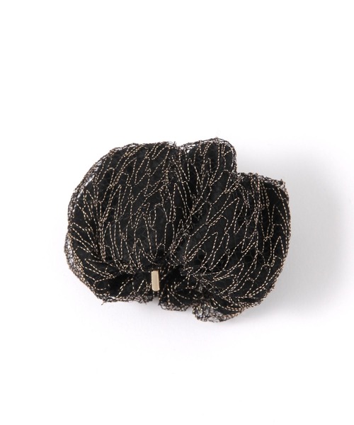 GLOBAL WORK（グローバルワーク）の「ふわふわパチパチヘアカフSS/635217（その他ヘアアクセサリー・レディース・ブラック/グレー系その他/ブラウン系その他/グレー/ブラック系その他/レオパード/ベージュ系その他・FREE）」の2枚目の写真