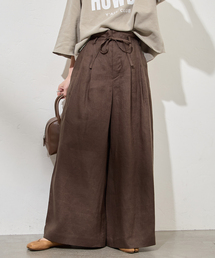 JOURNAL STANDARD | ゼフィールリネンベルテッドギャザーパンツ(その他パンツ)