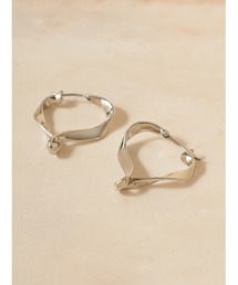 SNIDEL | ツイストハートフープピアス(ピアス(両耳用))