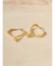 SNIDEL | ツイストハートフープピアス(ピアス（両耳用）)