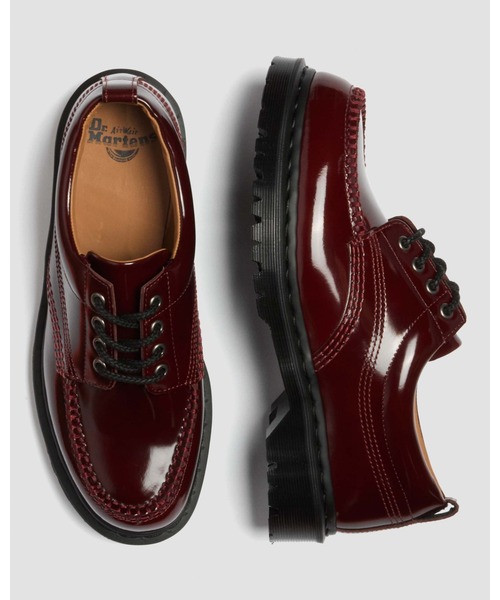 Dr. Martens(ドクターマーチン)の「Dr. Martens/ドクターマーチン LOWELL 4 ホール シューズ 42436600(その他シューズ・メンズ・チェリーレッド・UK5/UK10/UK7/UK8/UK9/UK6/UK4/UK3)」の2枚目の写真