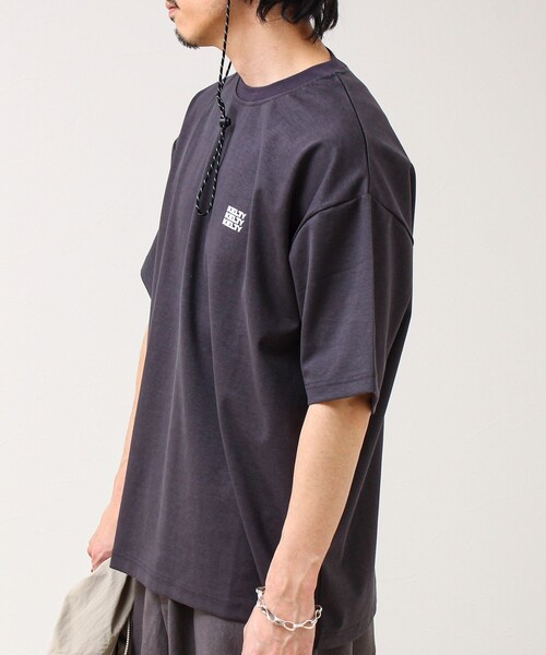 KELTY(ケルティ)の「【KELTY×GLOSTER】別注 ポンチT(Tシャツ/カットソー・メンズ・ブラック/オフホワイト/チャコールグレー・S/M/L)」の21枚目の写真