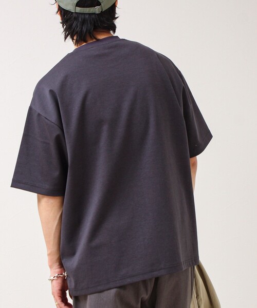 KELTY(ケルティ)の「【KELTY×GLOSTER】別注 ポンチT(Tシャツ/カットソー・メンズ・ブラック/オフホワイト/チャコールグレー・S/M/L)」の20枚目の写真