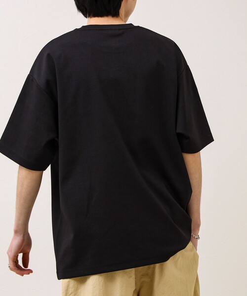 KELTY(ケルティ)の「【KELTY×GLOSTER】別注 ポンチT(Tシャツ/カットソー・メンズ・ブラック/オフホワイト/チャコールグレー・S/M/L)」の16枚目の写真