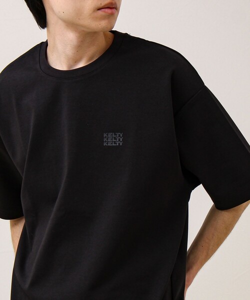 KELTY(ケルティ)の「【KELTY×GLOSTER】別注 ポンチT(Tシャツ/カットソー・メンズ・ブラック/オフホワイト/チャコールグレー・S/M/L)」の13枚目の写真