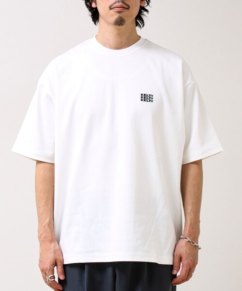 KELTY(ケルティ)の「【KELTY×GLOSTER】別注 ポンチT(Tシャツ/カットソー・メンズ・ブラック/オフホワイト/チャコールグレー・S/M/L)」の11枚目の写真