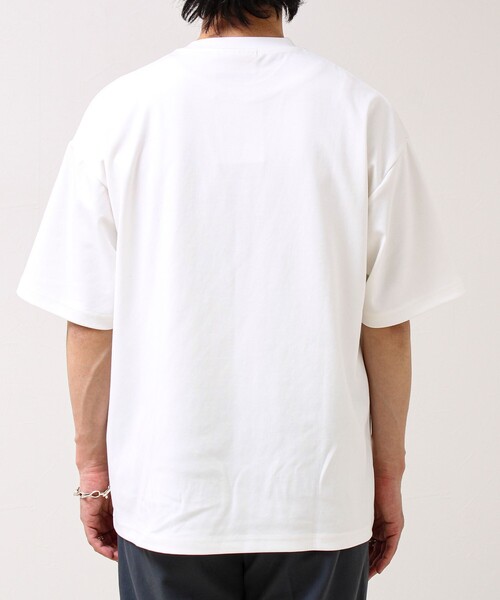 KELTY(ケルティ)の「【KELTY×GLOSTER】別注 ポンチT(Tシャツ/カットソー・メンズ・ブラック/オフホワイト/チャコールグレー・S/M/L)」の9枚目の写真