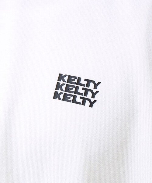 KELTY(ケルティ)の「【KELTY×GLOSTER】別注 ポンチT(Tシャツ/カットソー・メンズ・ブラック/オフホワイト/チャコールグレー・S/M/L)」の6枚目の写真