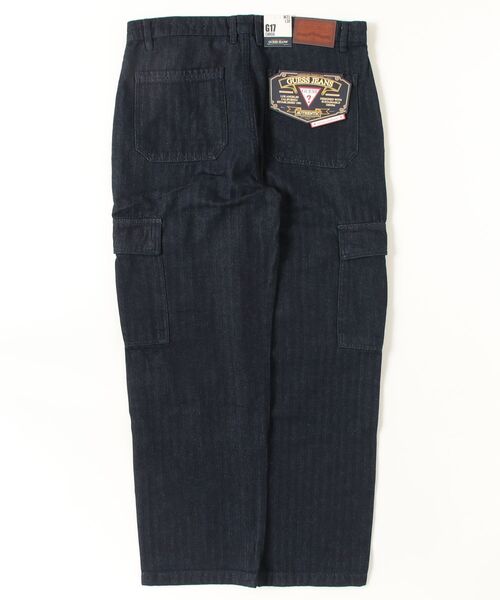 GUESS JEANS（ゲスジーンズ）の「GUESS JEANS G17 Cargo カーゴパンツ（カーゴパンツ・メンズ・ダークネイビー・34inch/32inch/31inch/30inch/29inch/28inch）」の2枚目の写真