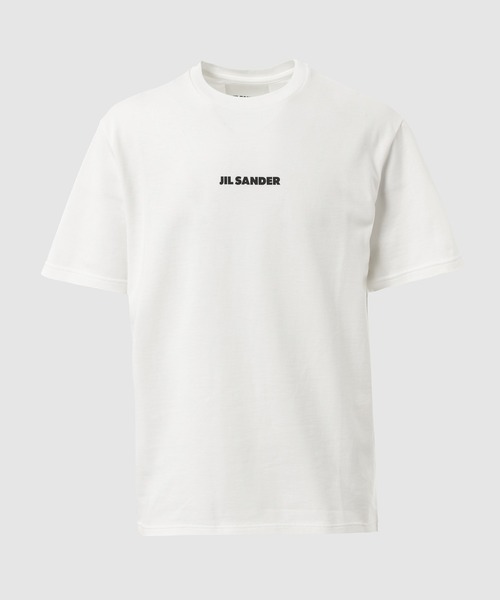 JIL SANDER(ジルサンダー)の「LOGO T-SHIRT CN SS(Tシャツ/カットソー・メンズ・ブラック/ホワイト・M/S/L)」の2枚目の写真