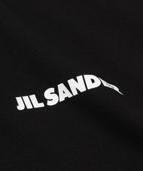 JIL SANDER(ジルサンダー)の「LOGO T-SHIRT CN SS(Tシャツ/カットソー・メンズ・ブラック/ホワイト・M/S/L)」の5枚目の写真