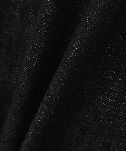 MHL.(エムエイチエル)の「CANTON BLACK LIGHT DENIM(シャツ/ブラウス・レディース・ブラック・36)」の6枚目の写真