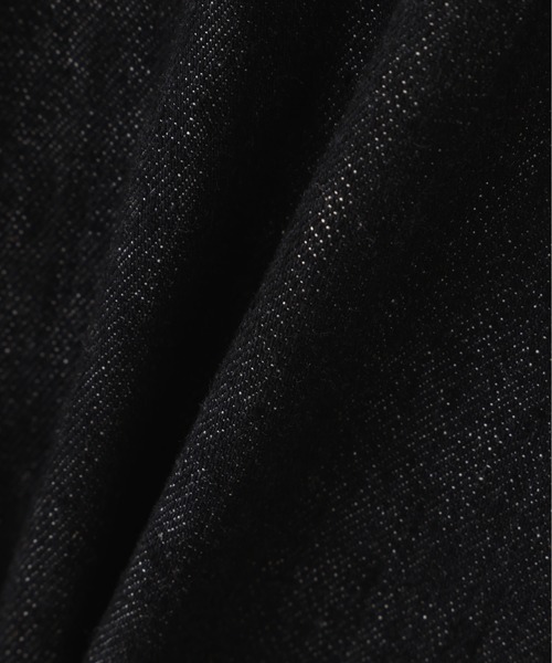 MHL.（エムエイチエル）の「CANTON BLACK LIGHT DENIM（シャツ/ブラウス・レディース・ブラック・36）」の7枚目の写真