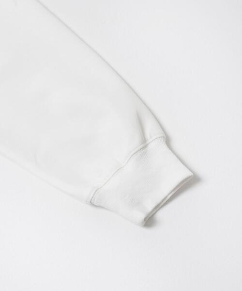 ITEMS URBANRESEARCH（アイテムズ アーバンリサーチ）の「サイドストレージダンボールプルオーバー（スウェット・メンズ・ホワイト/ベージュ/チャコールグレー・MEDIUM/LARGE）」の8枚目の写真